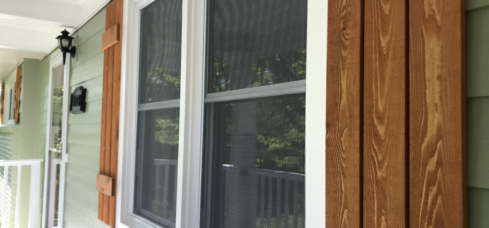 Exterior Painting and Custom Shutters