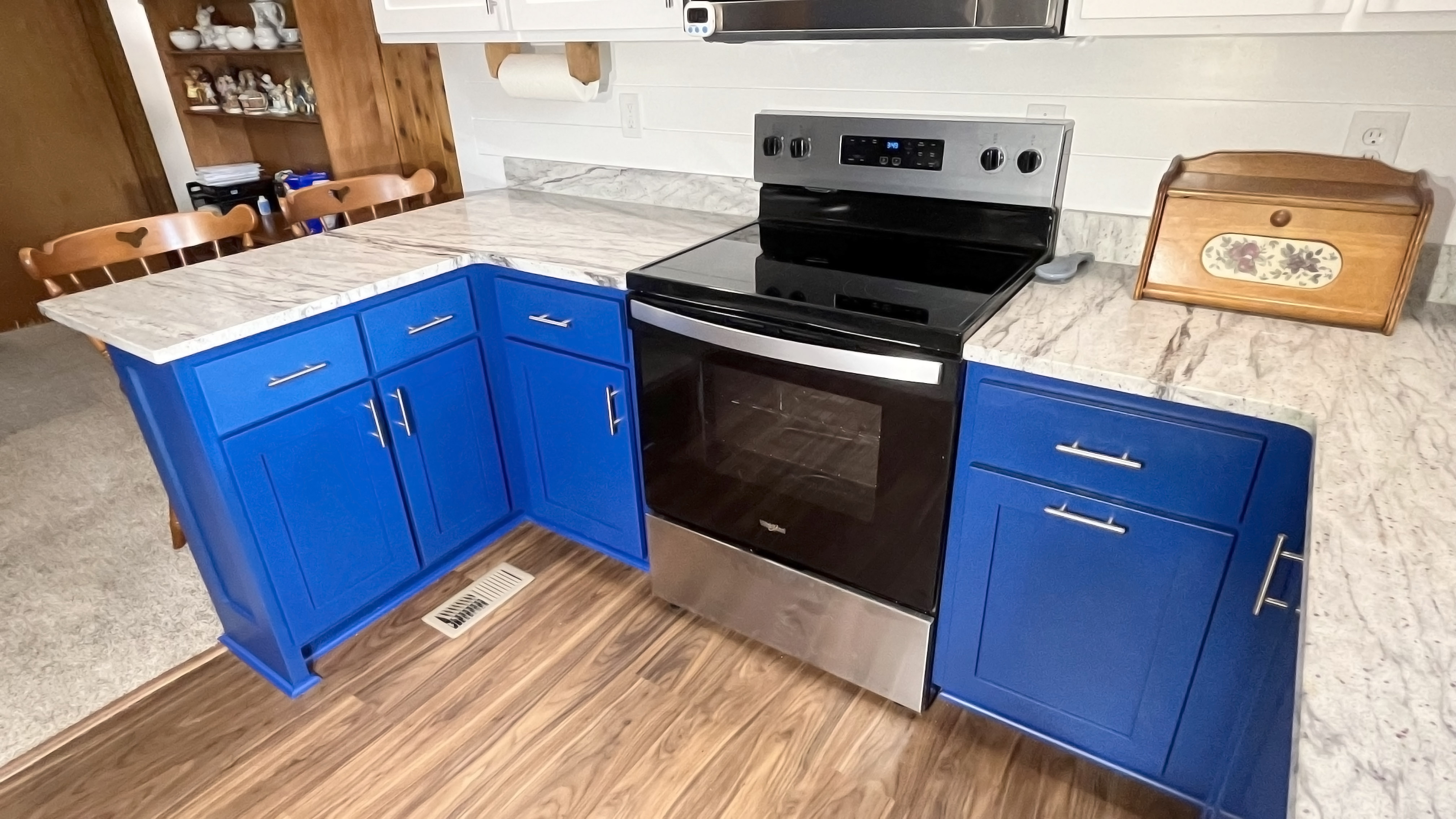 Cabinets to fit around installed appliances